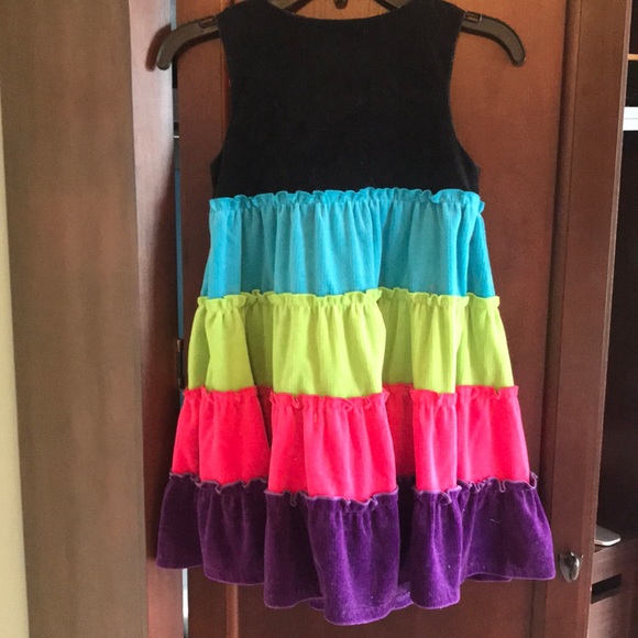 Bonnie jean colorful dress size 6 - Picture 3 of 3